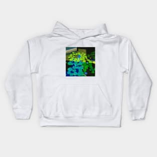 Water Lilies Nature Painting Kids Hoodie